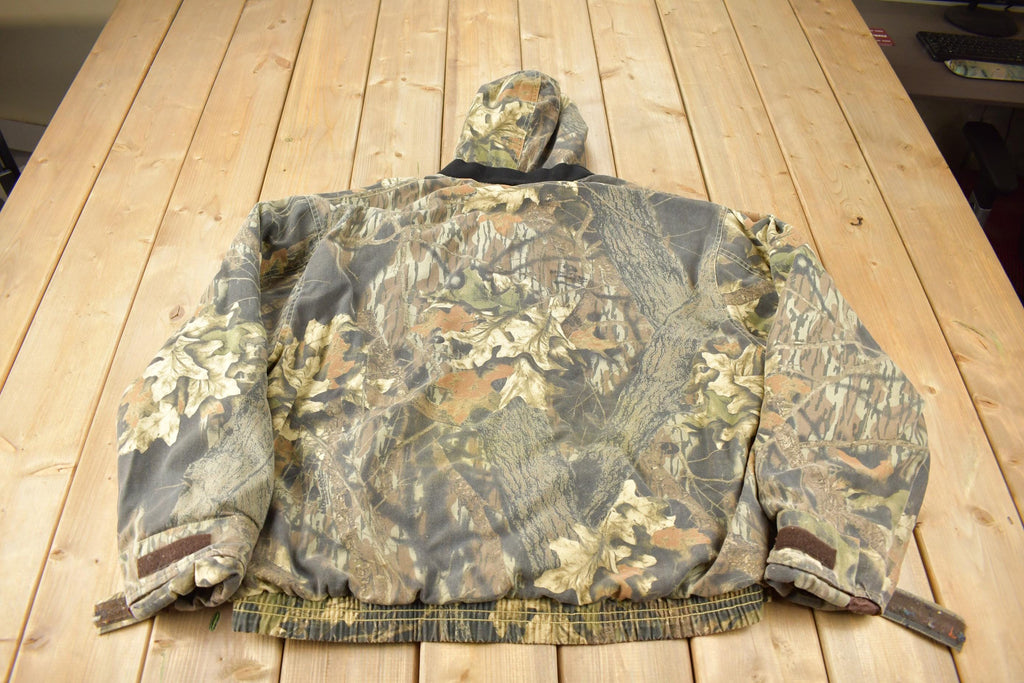 Vintage 1990s Remington Mossy Oak All Over Print Light Jacket