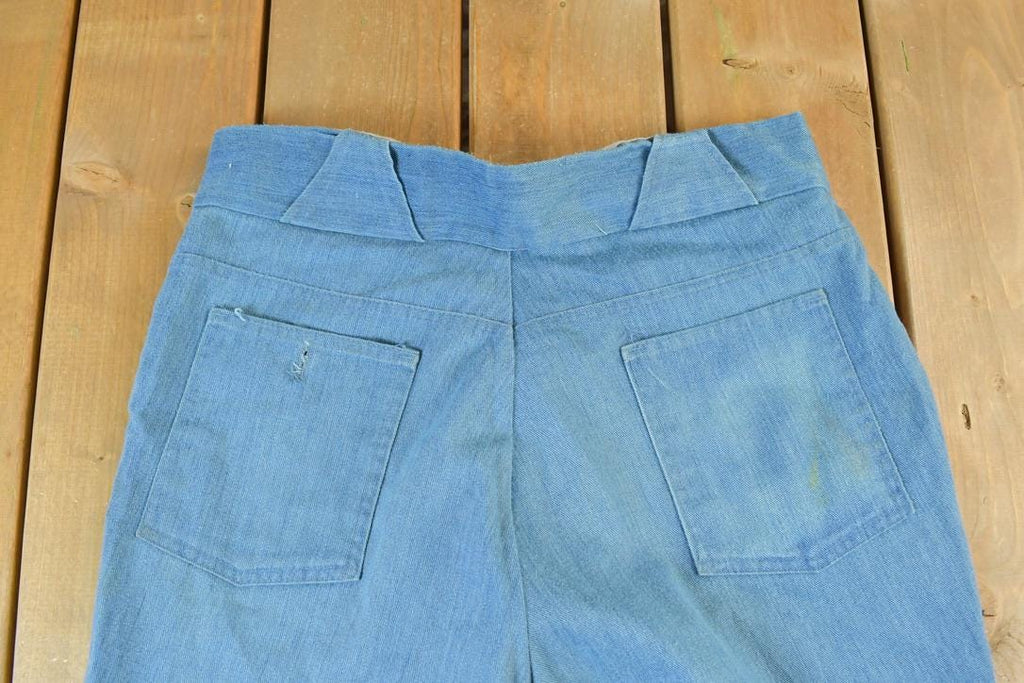 Vintage 1960s Blue Bell Bottom Pants  Made in USA  American Vintage  Workwear  Streetwear  Vintage Pants