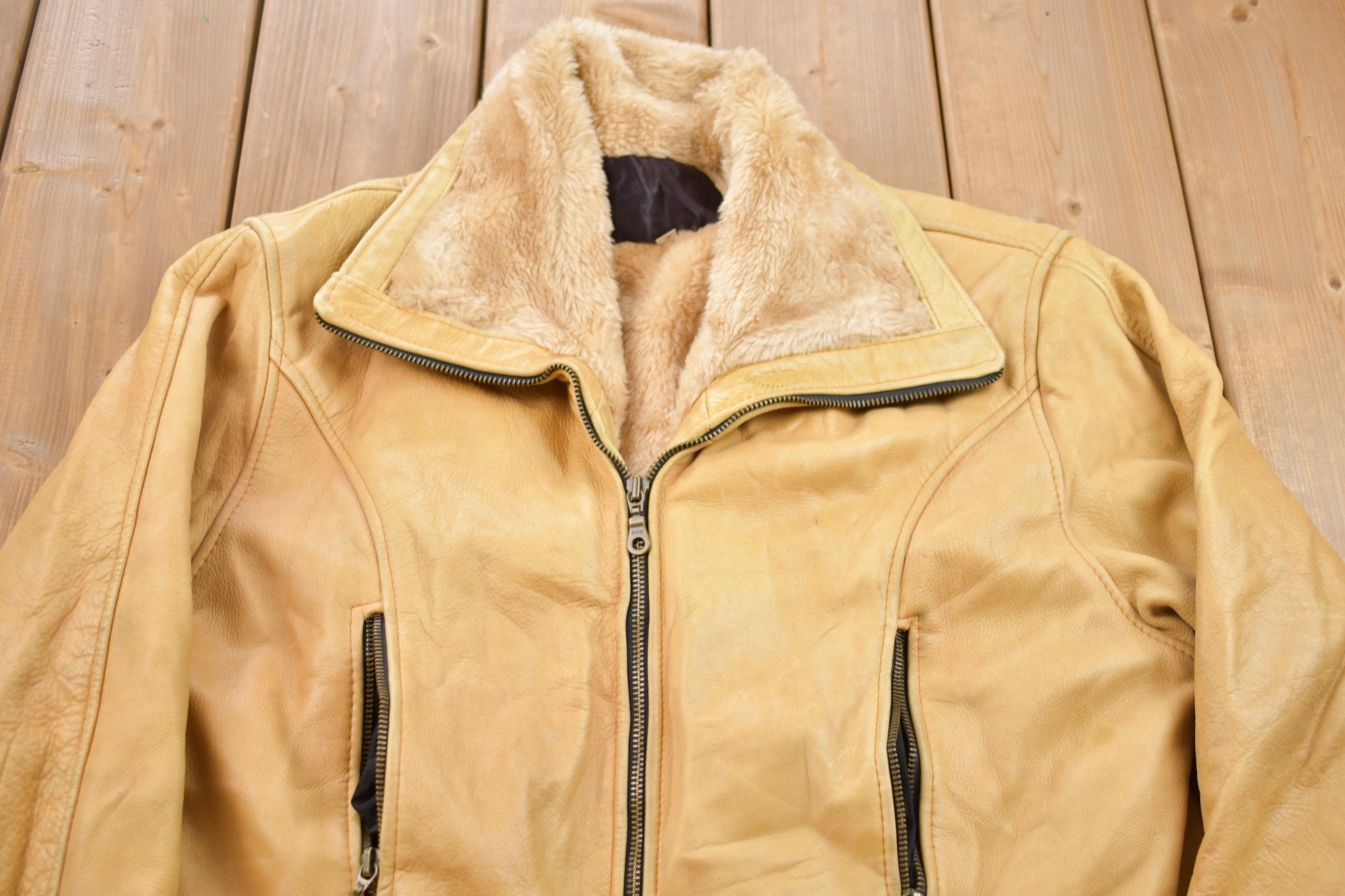 Vintage 1990s Leather Jacket