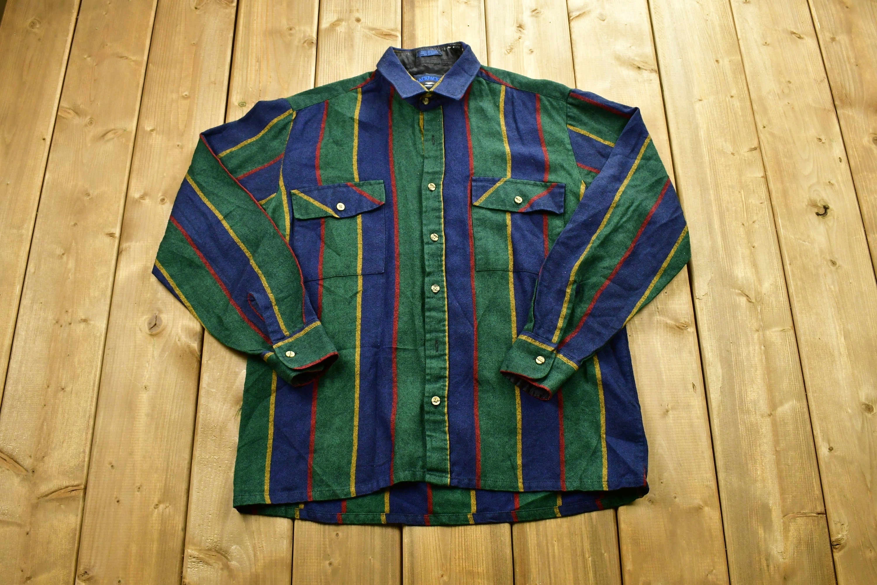 Vintage 90's Backpacker Button Up Shirt
