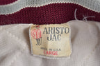 Vintage 1980s Northern Maine Vocational Technical School Satin Bomber Jacket