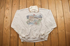 Vintage 1990s Morning Sun Cottage Crewneck Sweatshirt