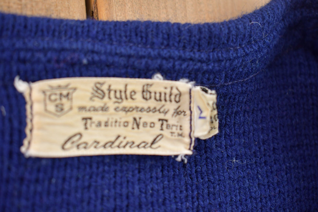 Vintage 1980s Style Guild Knitted Sweater