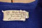 Vintage 1980s Style Guild Knitted Sweater