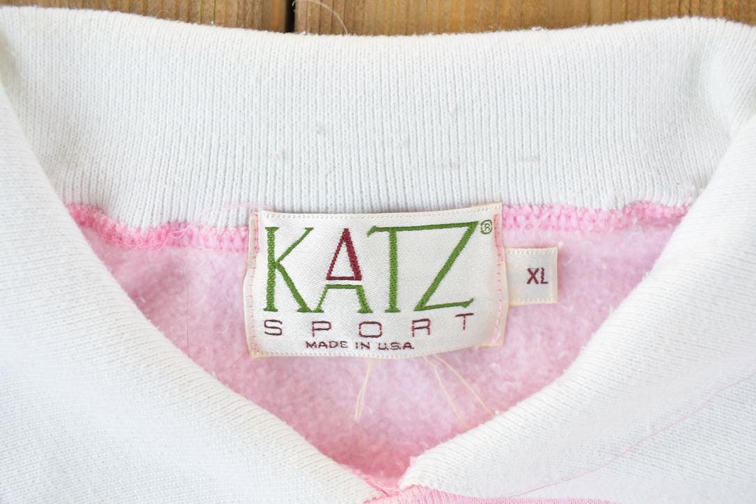 Vintage 1990s Cute Floral Collared Crewneck Sweater