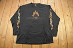 Vintage 2001 Backstreet Cycle & Machine Ironwood MI Graphic T Shirt