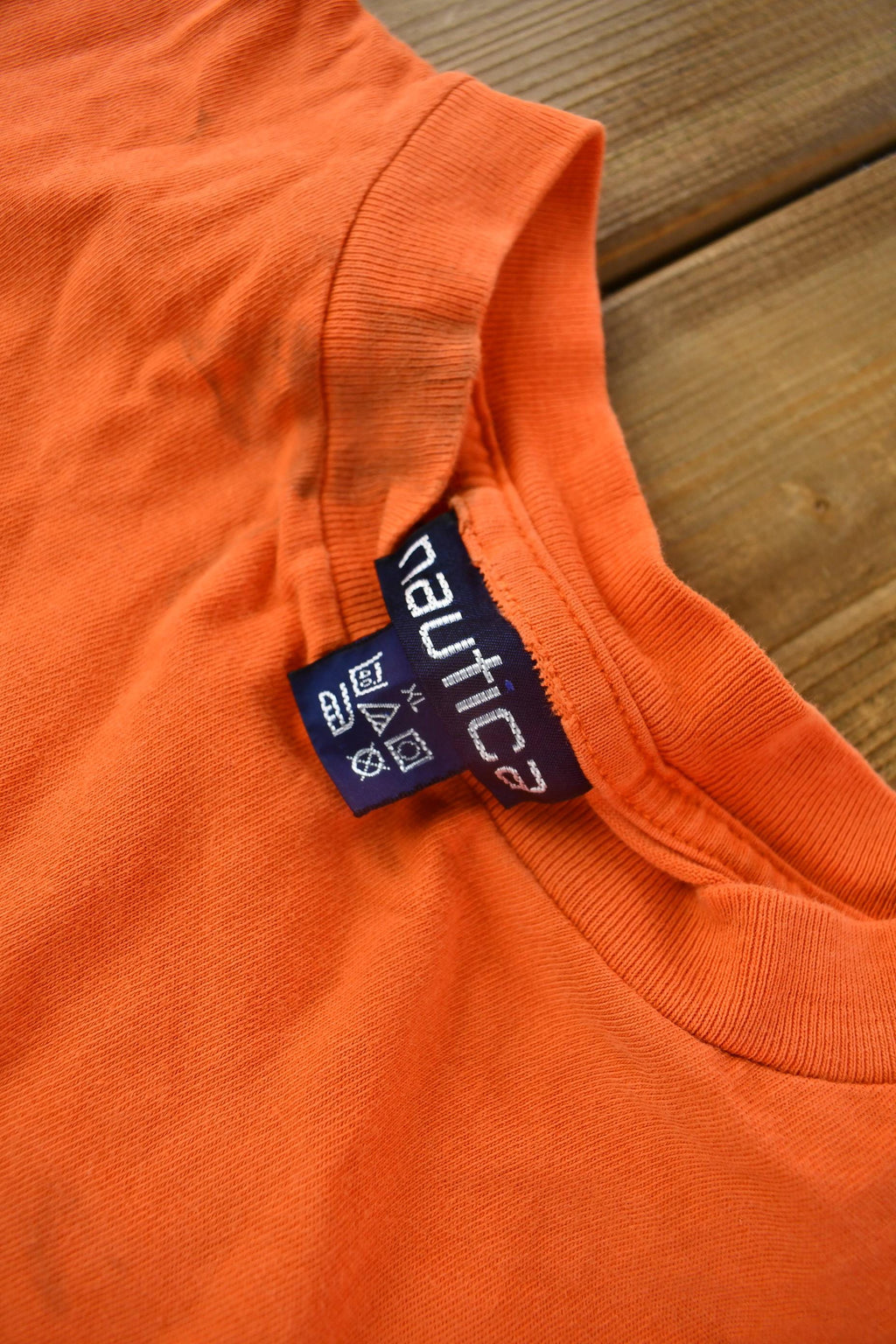 Vintage 1990s Nautica Long Sleeve Graphic T-Shirt