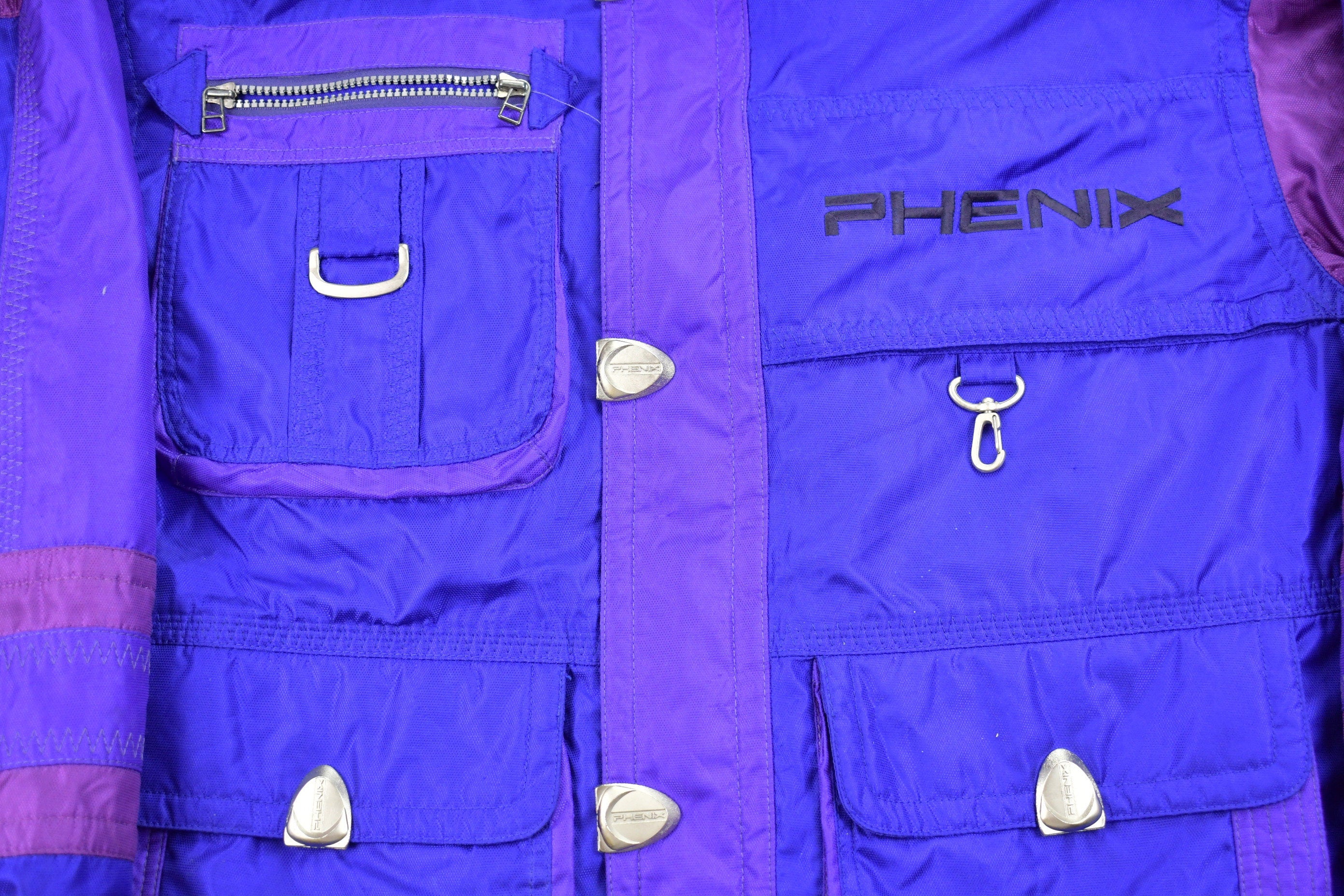 Vintage 1990s Phenix Sports Ski Windbreaker Jacket