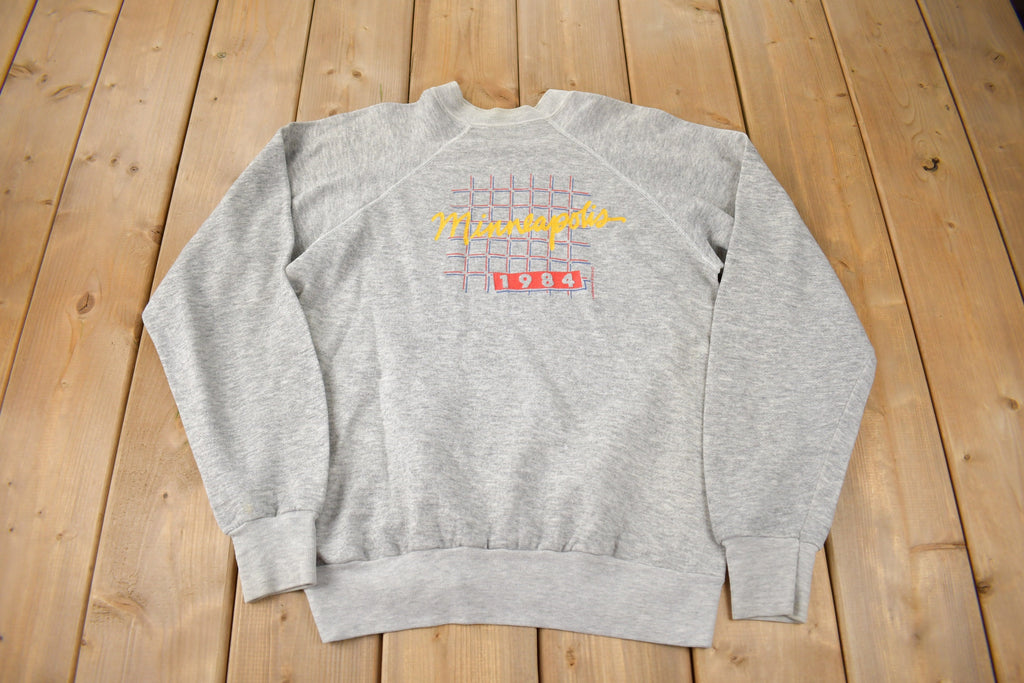 Vintage 1984 Minneapolis Souvenir Crewneck Sweatshirt