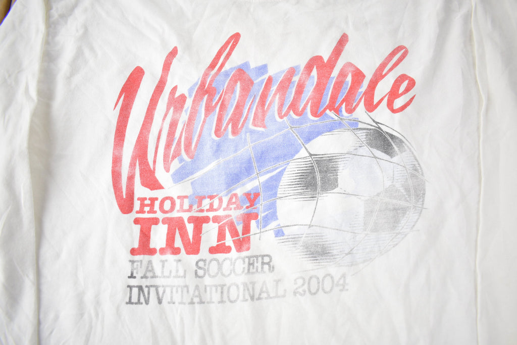 Vintage 2004 Urbandale Soccer Souvenir Travel T Shirt Made In USA