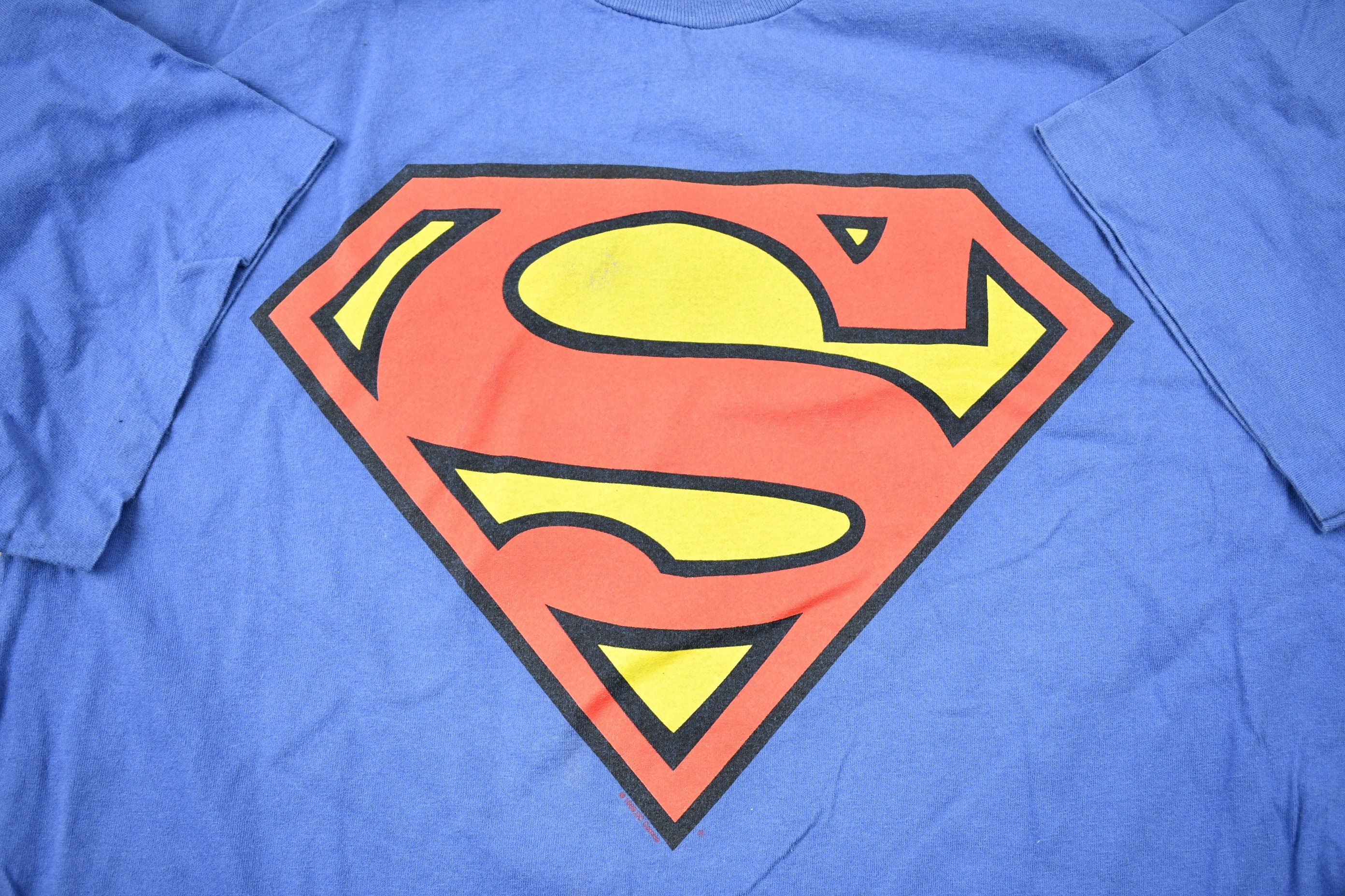Vintage 1996 Superman DC Comics Graphic Single Stitch T-Shirt