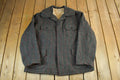 Vintage 1970s Bemidji Woolen Mills Sherpa Lined Wool Jacket Men's XL