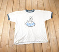 Vintage 1990s Barons Single Stitch Graphic T Shirt Made In USA Size XL