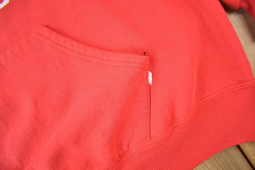 Vintage 1990s Canfield Athletics Russell Athletics Graphic Hoodie Made In USA XL