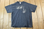 Vintage 1990s Disney The Twilight Zone Tower Of Terror Cartoon Promo T-Shirt