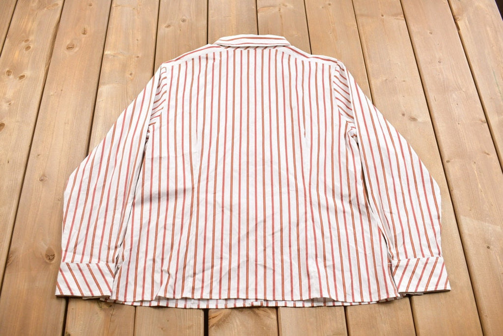 Vintage 1990s Pendleton Striped Button Up Shirt