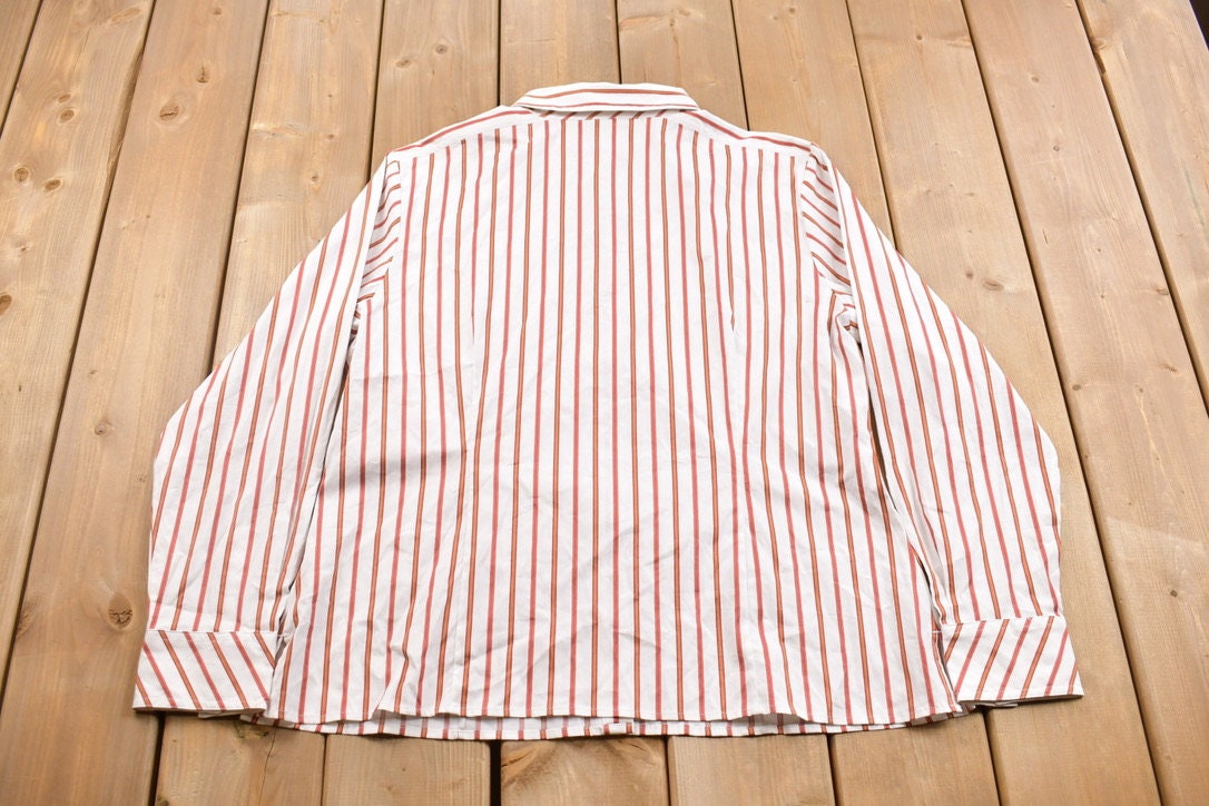 Vintage 1990s Pendleton Striped Button Up Shirt