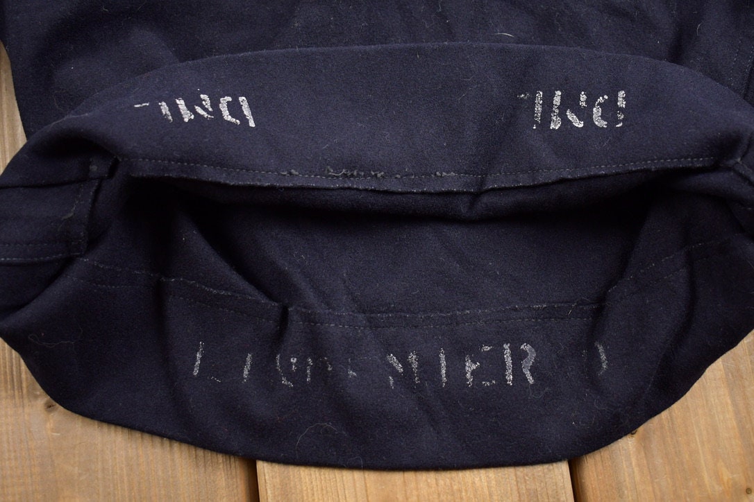 Vintage 1940s WWll Naval Wool Sweater