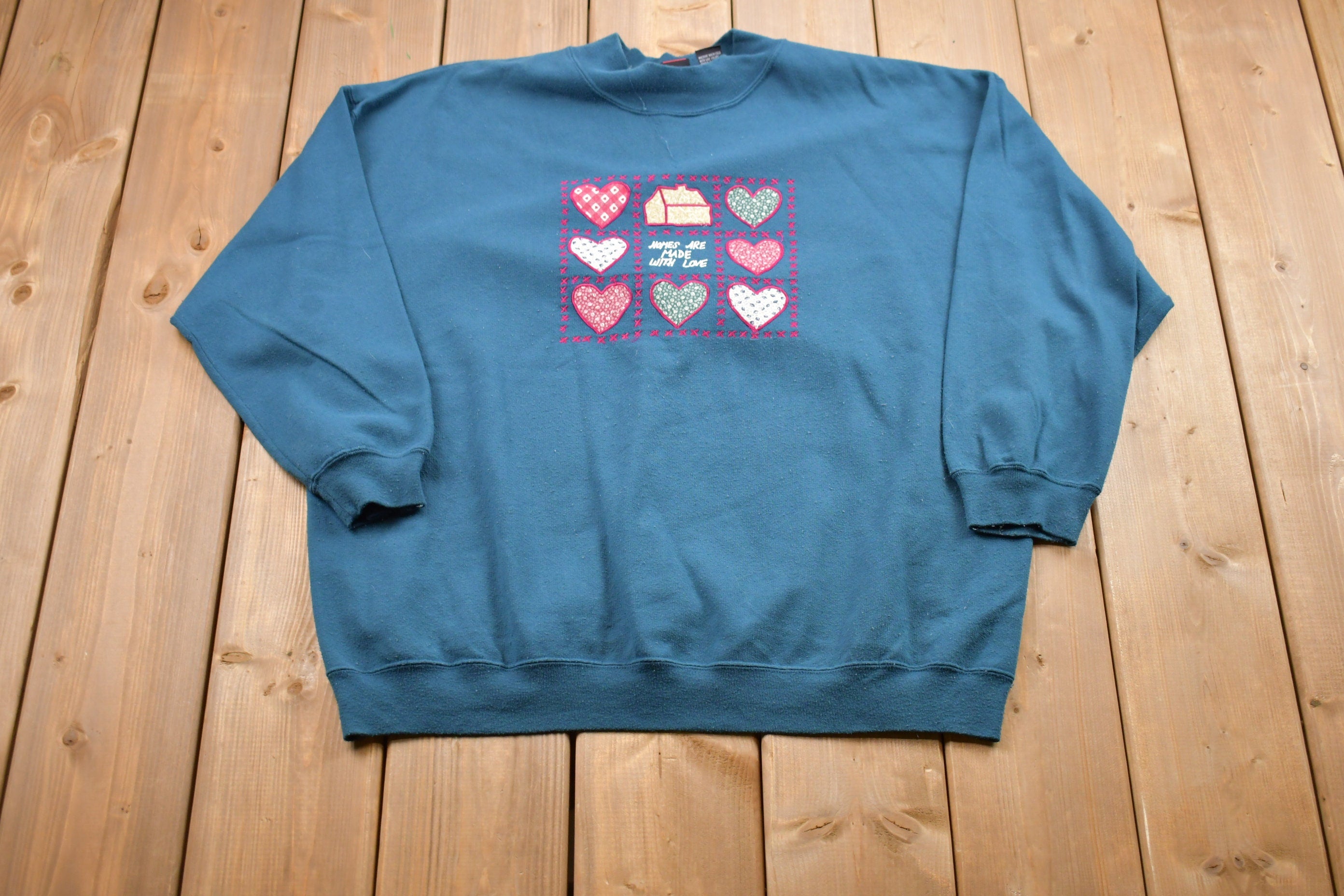 Vintage 1980s Homes Graphic Crewneck