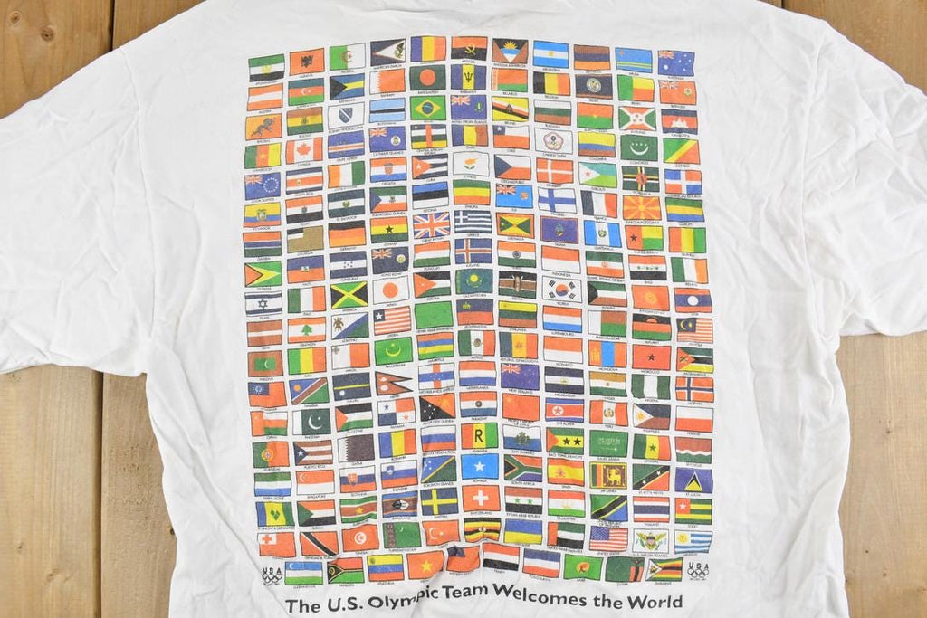 Vintage 1990s USA Olympics Graphic T-Shirt