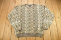 Vintage 1980s Northern Isles Abstract Knitted Sweater