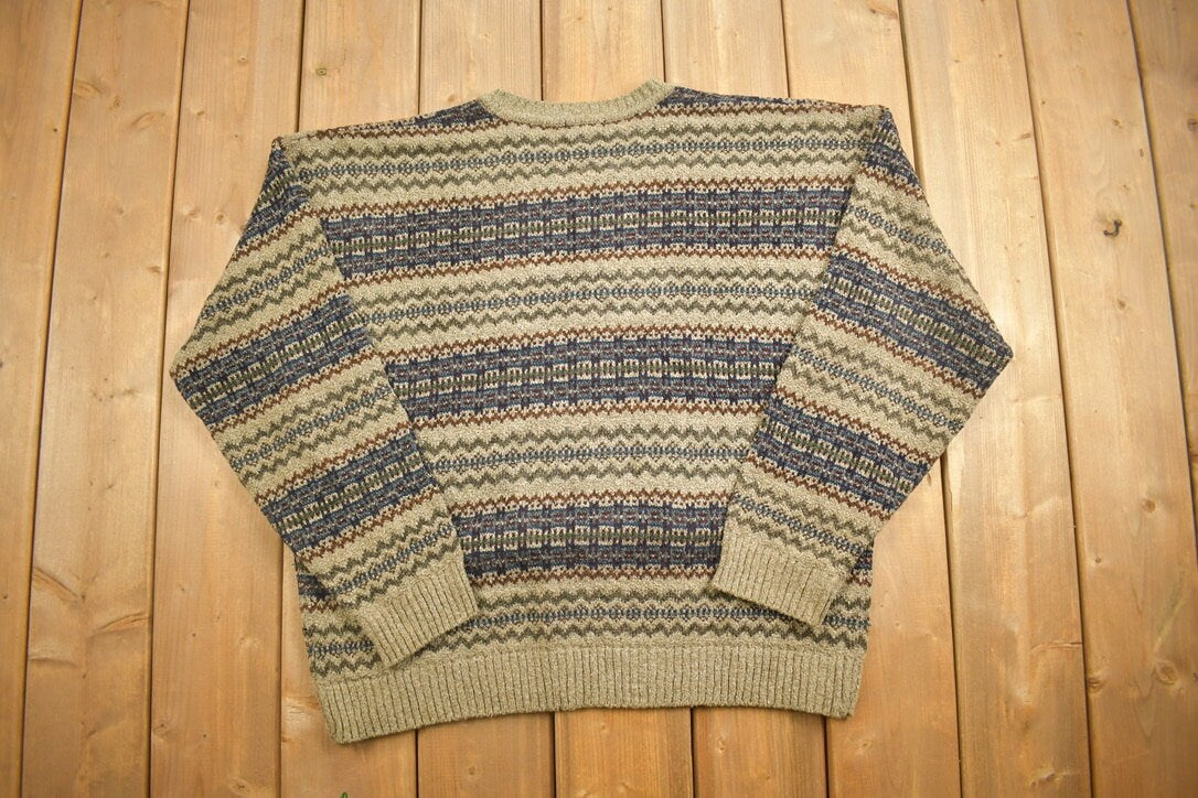 Vintage 1990s Dockers Knitted Crewneck Sweater