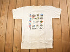 Vintage 1990s Deadstock Toronto Canada Novelty T-Shirt
