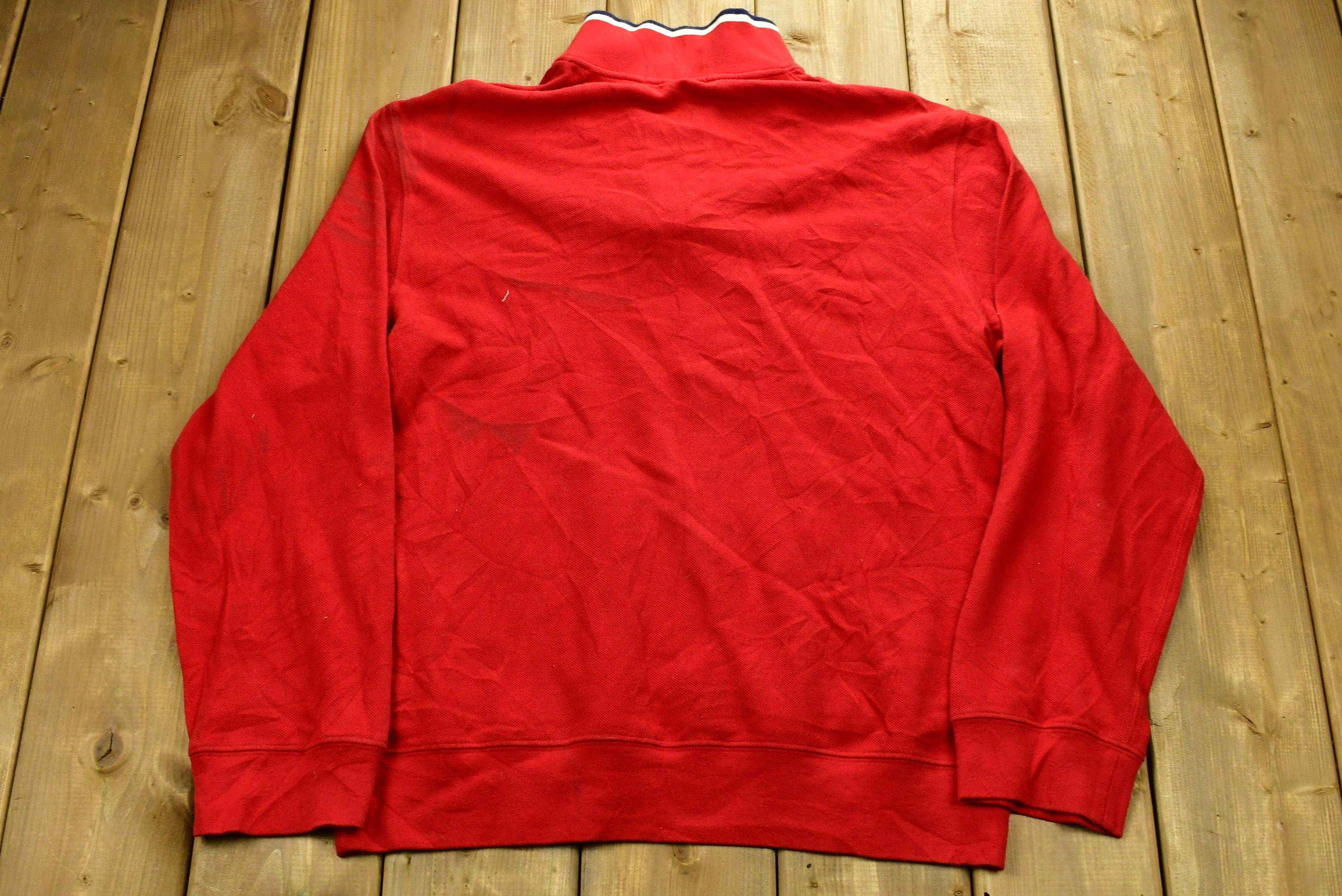 Vintage 1990's Polo Ralph Lauren Quarter Zip Sweatshirt