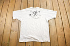 Vintage 1996 National Series Biathalon Souvenir Travel T Shirt Made In USA Size L