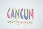 Vintage 1990s Cancun Mexico Souvenir T-Shirt Mens L