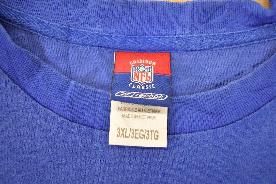 Vintage 1990s New York Giants Shockey 80 NFL Crewneck Sweatshirt Mens 3L