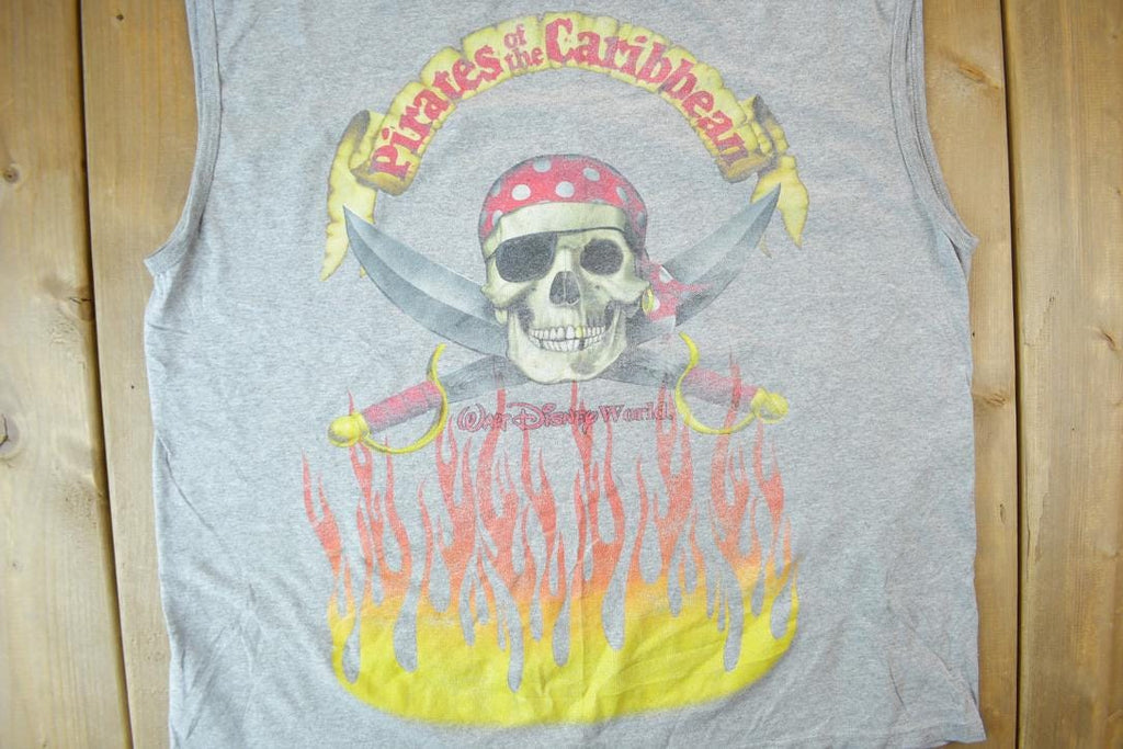 Vintage Y2K Pirates Of The Caribbean Walt Disney World Tank Top
