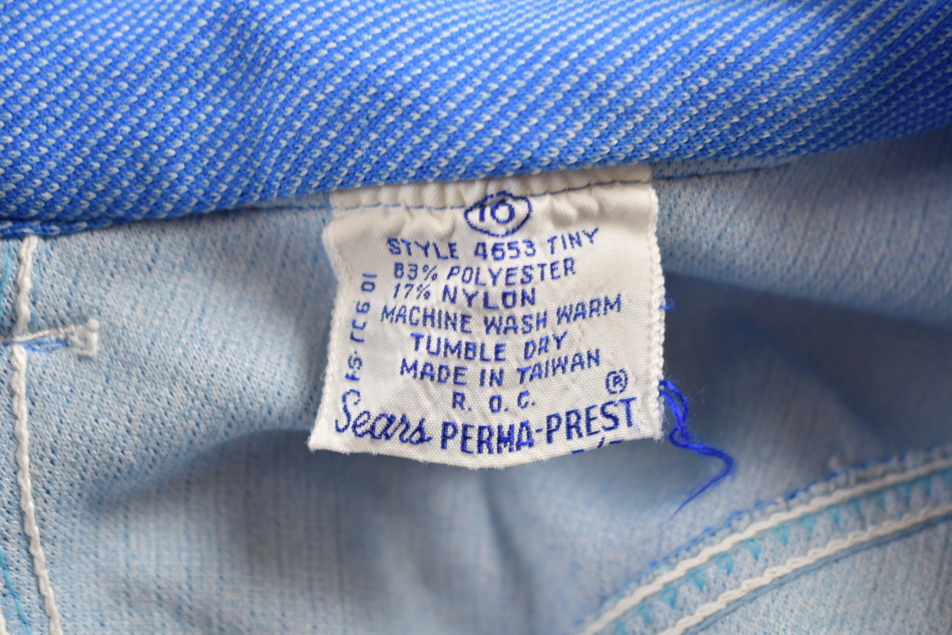 Vintage 1970s Sears Flared Pants Size 31 x 29