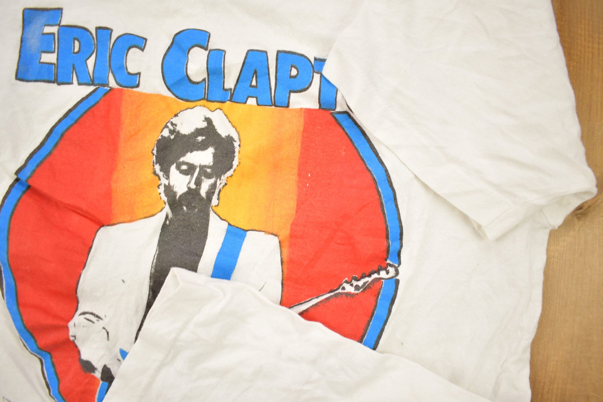 Vintage 1992 Eric Clapton Slow Hand World Tour Band T-shirt