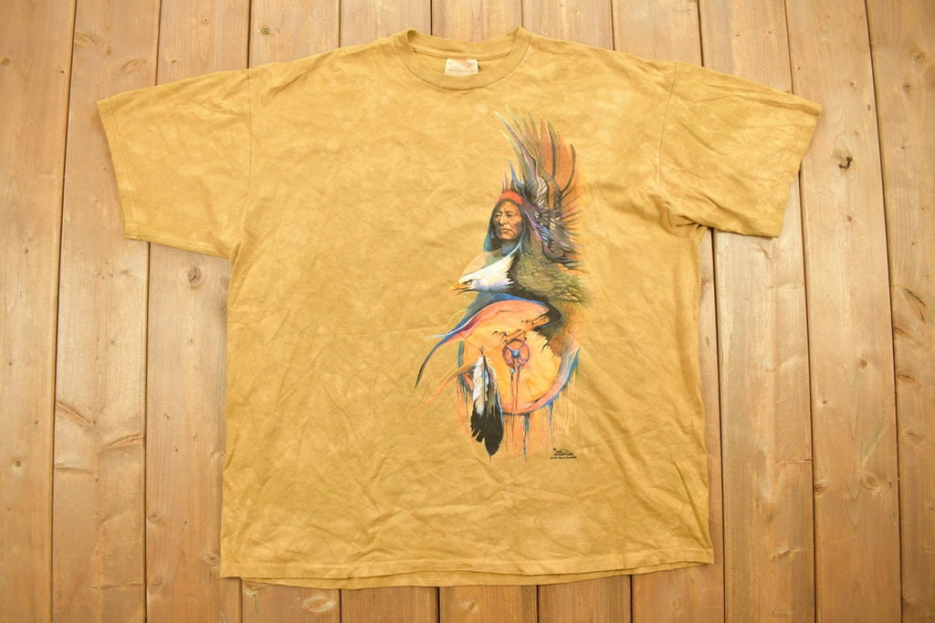 Vintage 2000 Native American Theme T Shirt
