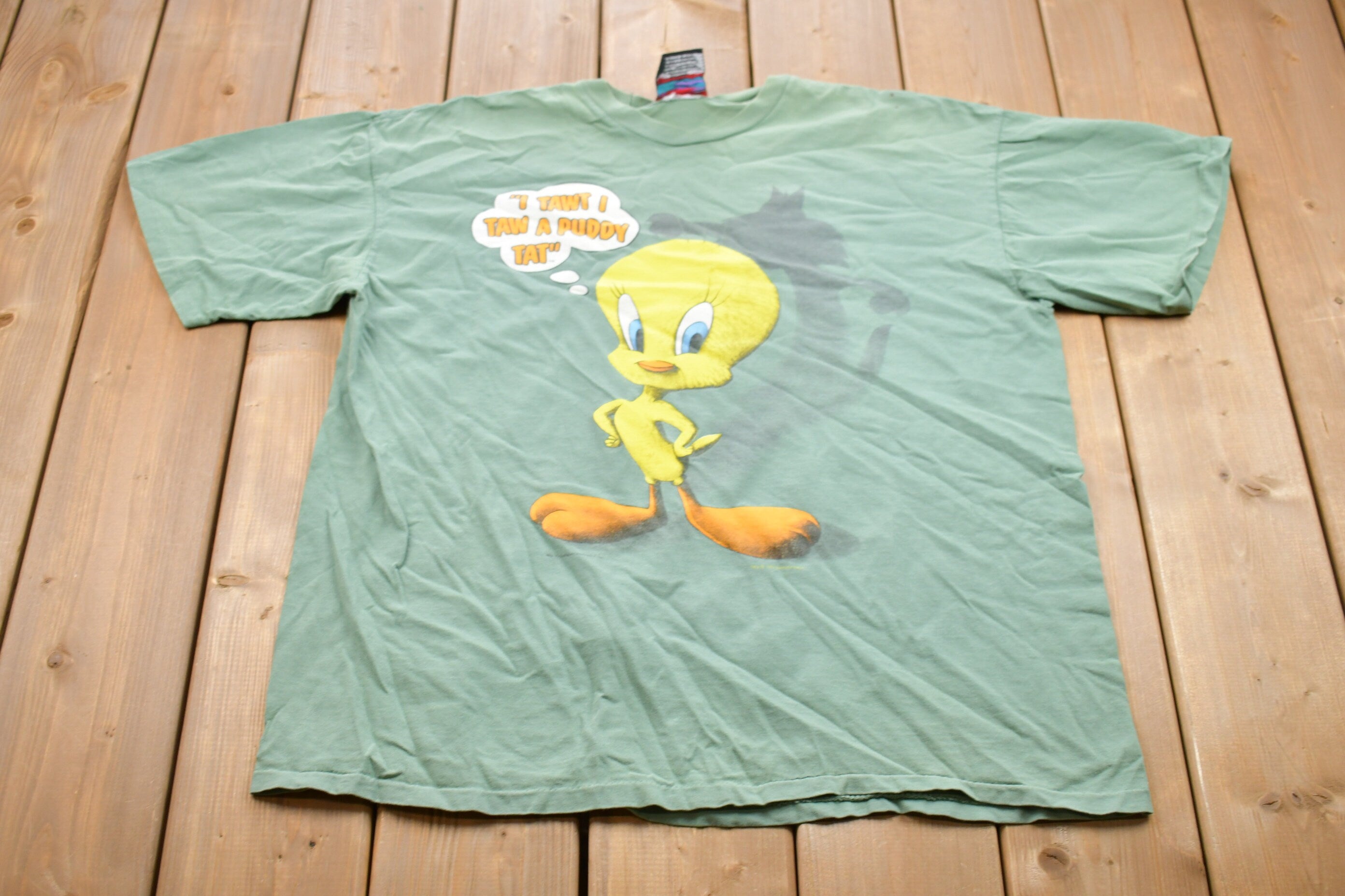 Vintage 1993 Tweedy Bird Garments Graphic T-Shirt
