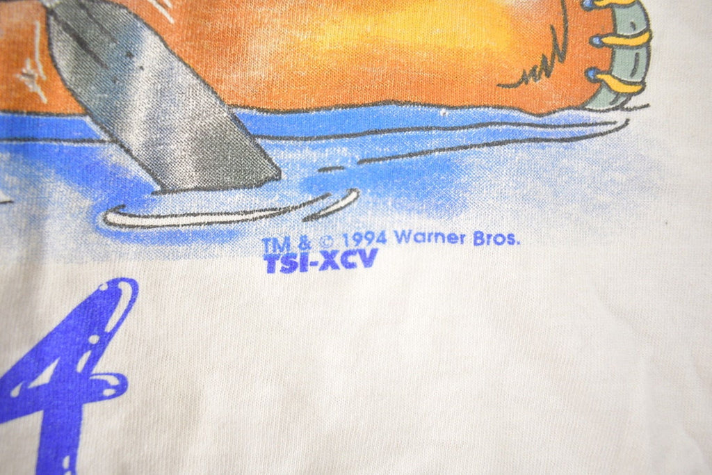 Vintage 1994 Iowa Warner Bros Canoe Souvenir Travel T Shirt Made In USA Size XXL