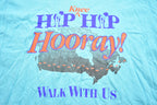 Vintage 1990s Hip Hip Hooray! Walk With Us Graphic T-Shirt