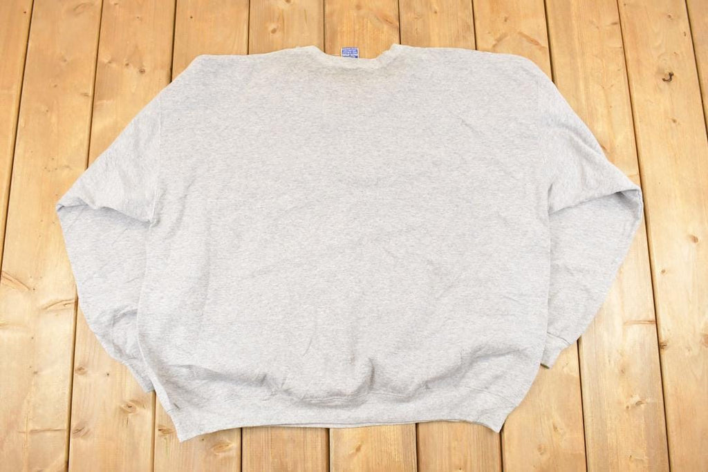 Vintage 1990s Parker Prairies Panthers Champion Graphic Print Crewneck Sweatshirt Men's XL