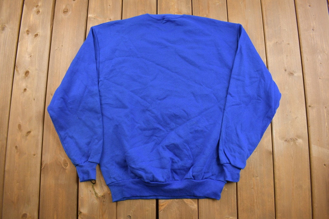 Vintage 1990's Jerzees Deadstock Blank Crewneck Sweatshirt