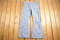 Vintage 1980s Baggy Flare Denim Jeans Size 35 x 31
