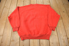 Vintage 1990s University Of Nebraska Huskers Embroidered Collegiate Crewneck Made In USA