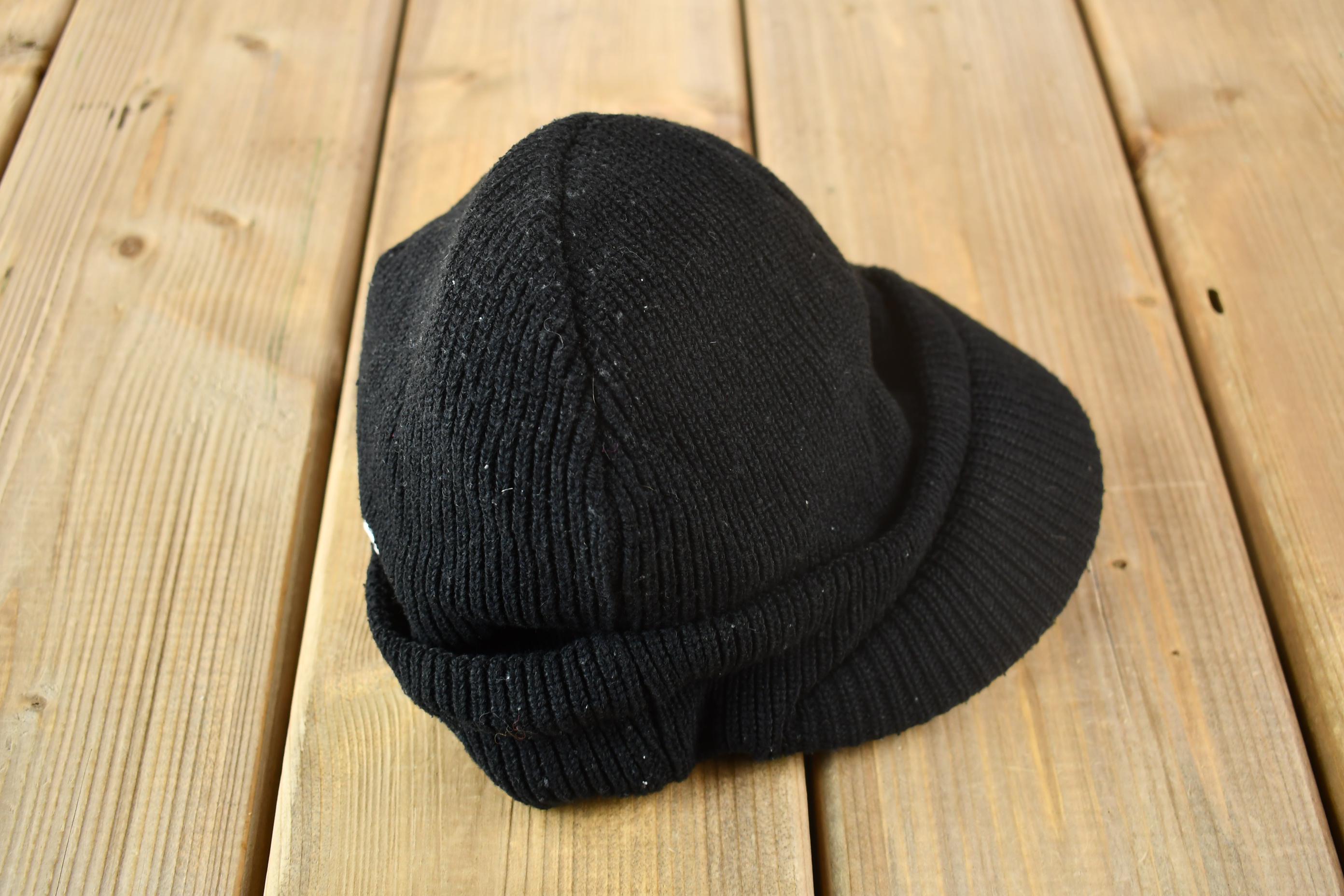 Vintage 1990s Kangol Sliced Peak Beanie Hat One Size
