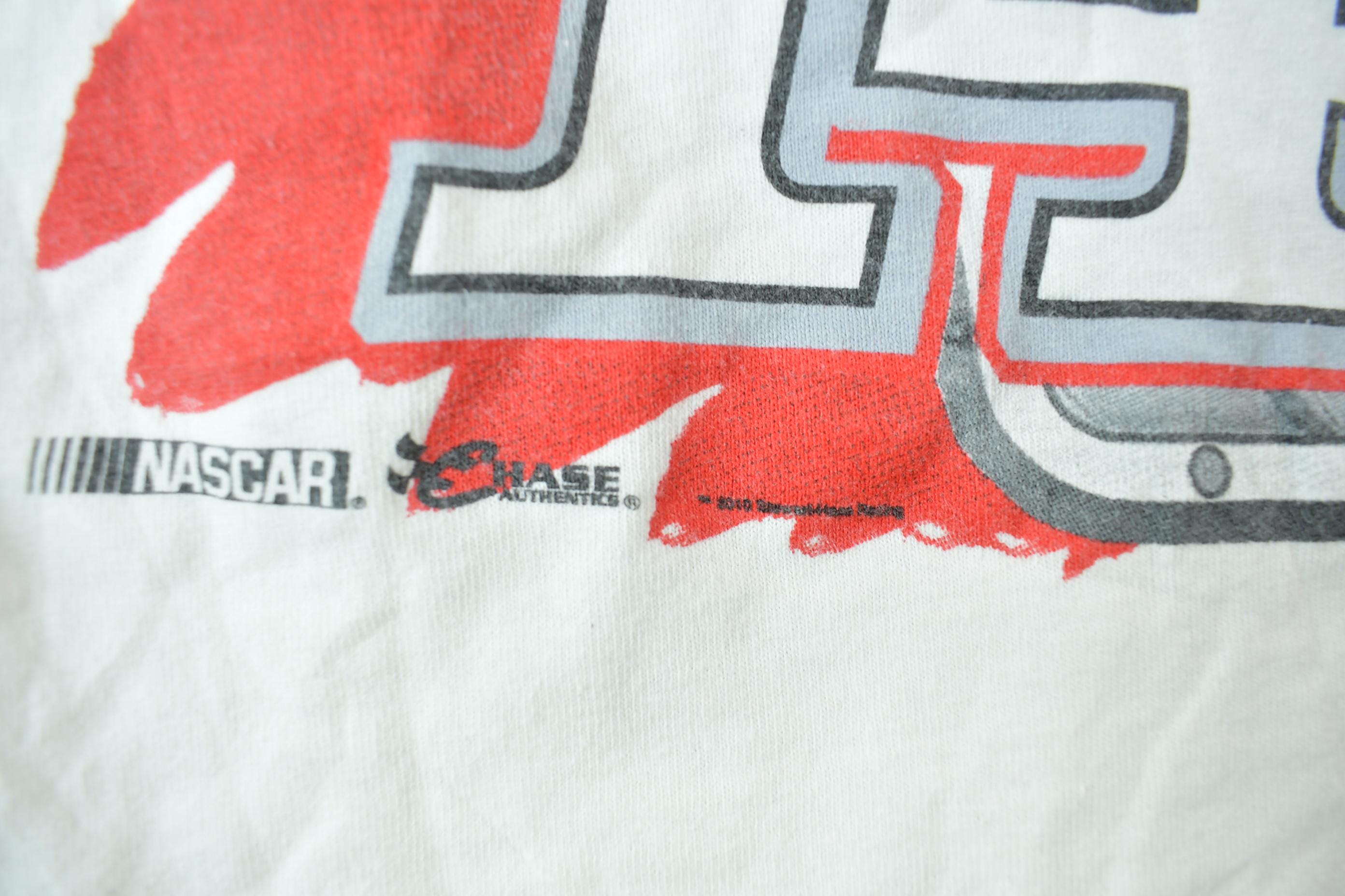 Vintage Y2K Tony Stewart All Over Print NASCAR Racing T-Shirt