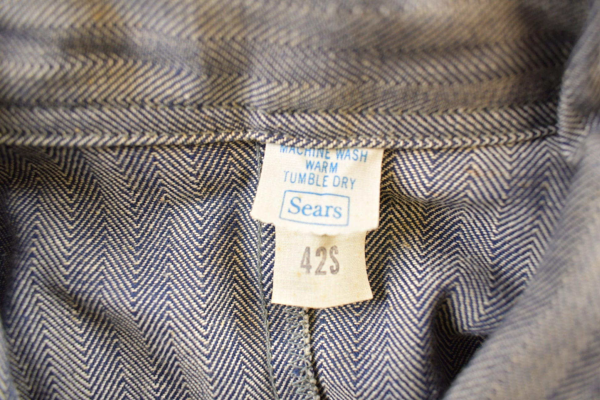 Vintage 1980s Sears Jumpsuit Size 42S