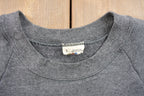 Vintage 1980s Fruit of the Loom Blank Raglan Crewneck Sweatshirt