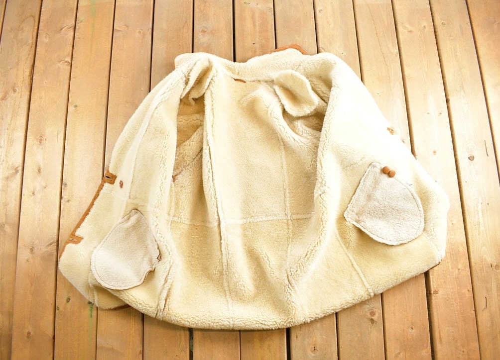 Vintage 1980's Suede and Wool Jacket