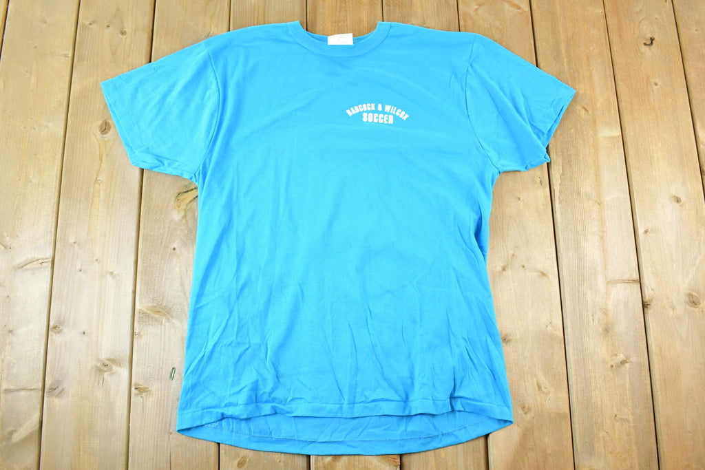 Vintage 1980s Babcock And Wilcox Soccer T-Shirt Mens L