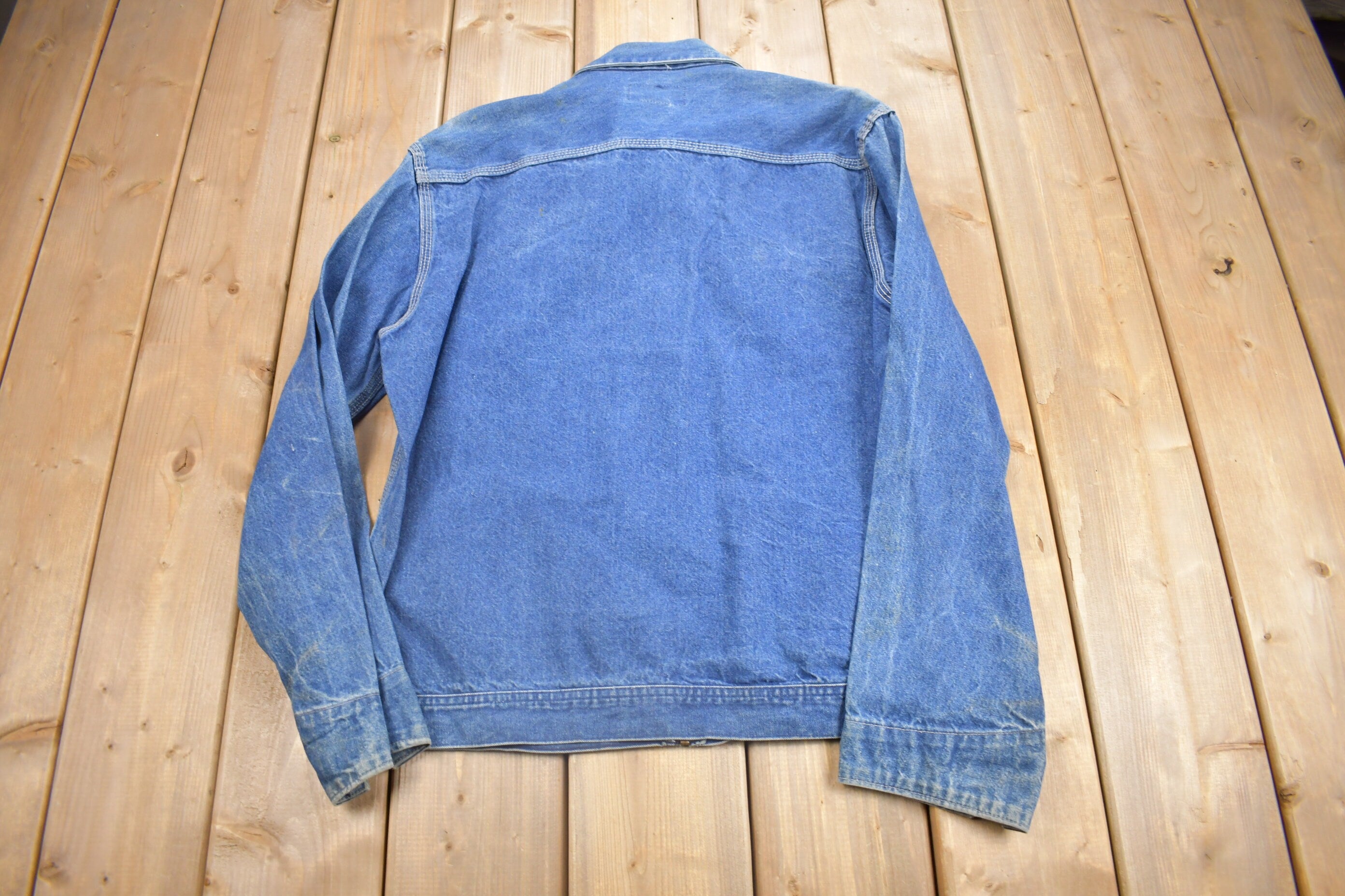Vintage 1980s Osh Kosh B'Gosh Zip Up Jean Jacket