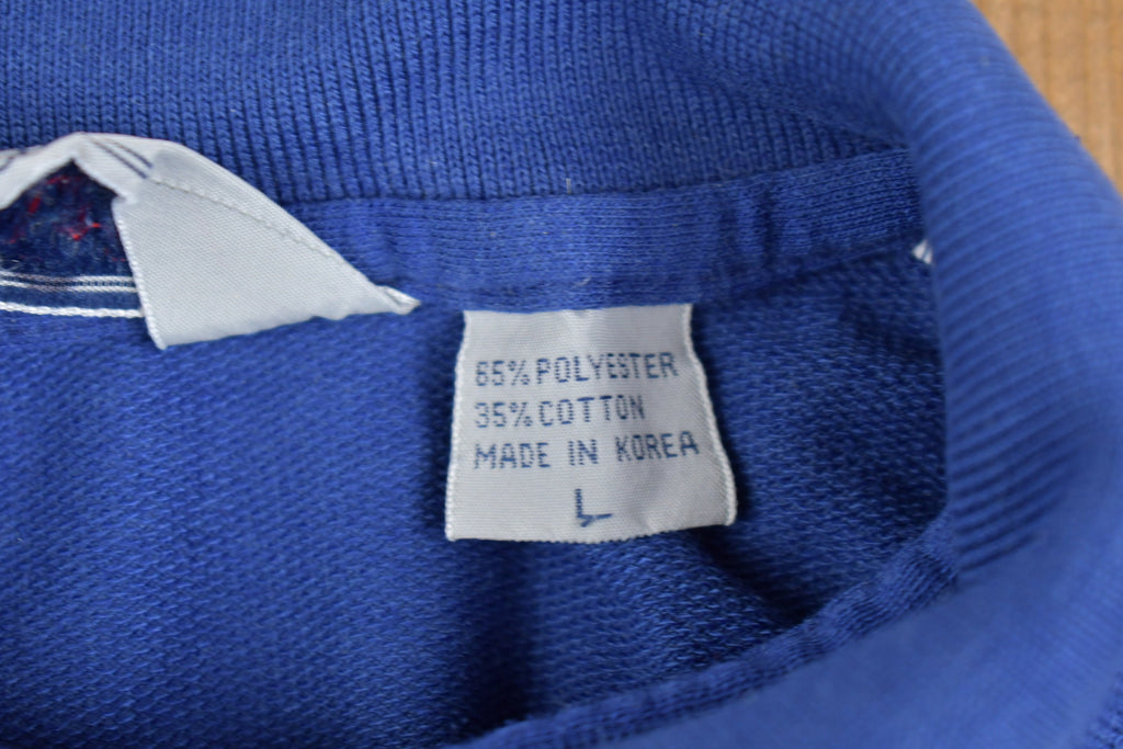 Vintage 1980s Players Van Heusen Polo Sweatshirt